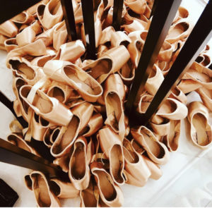 Pointe ballet shoes for dance