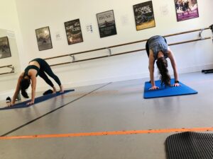 Downward Dog for strength and balance