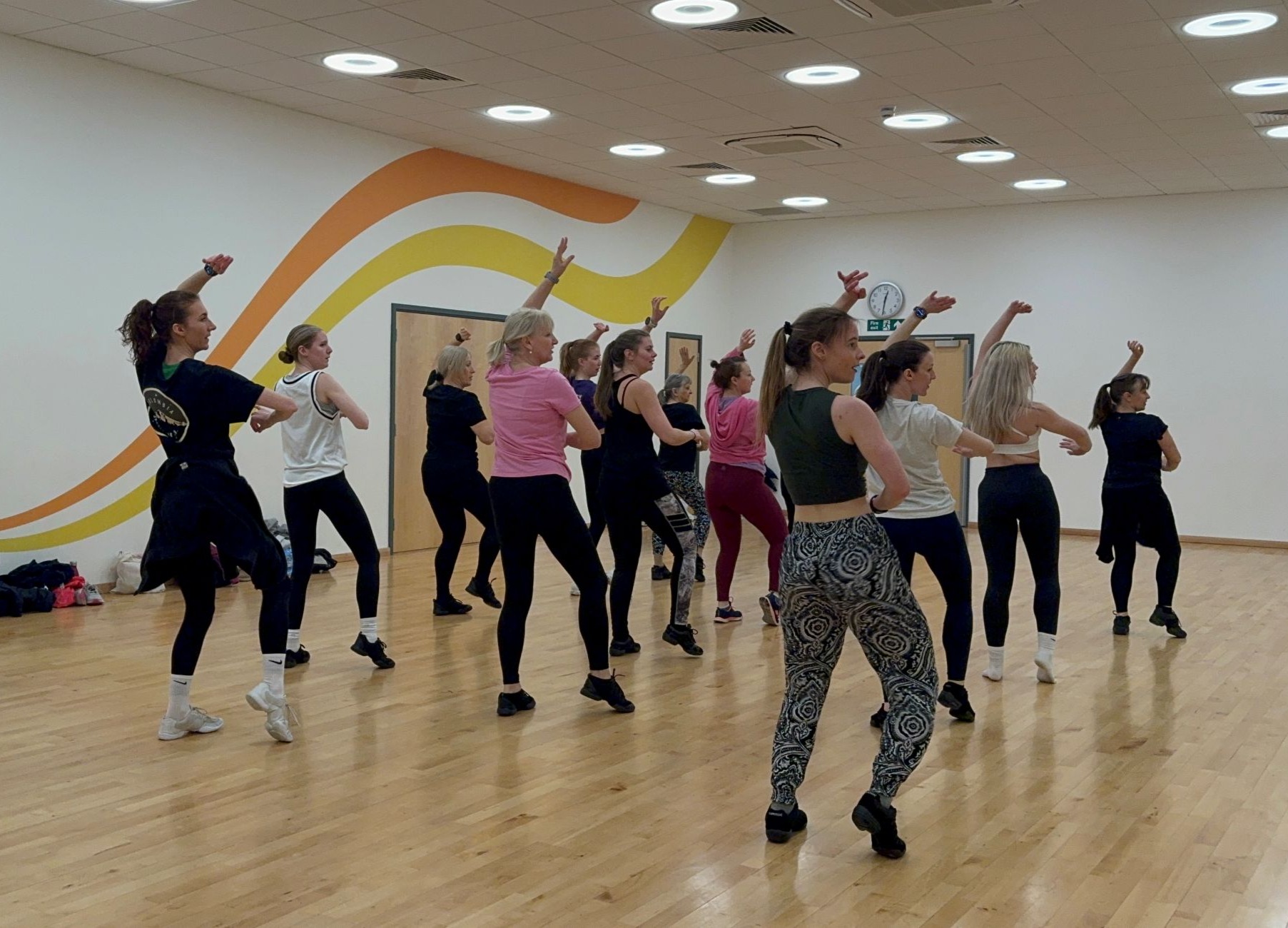 Latin fitness class Woking