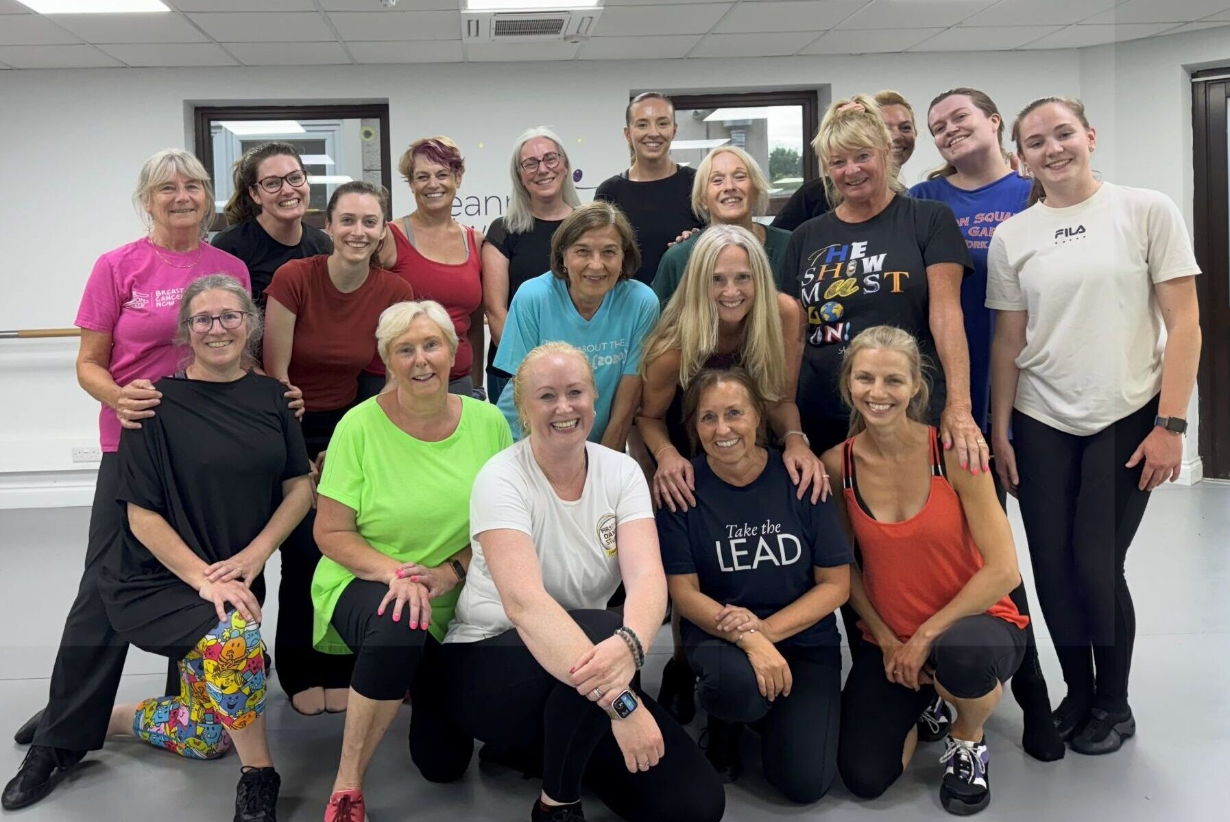 Adult dance class woking