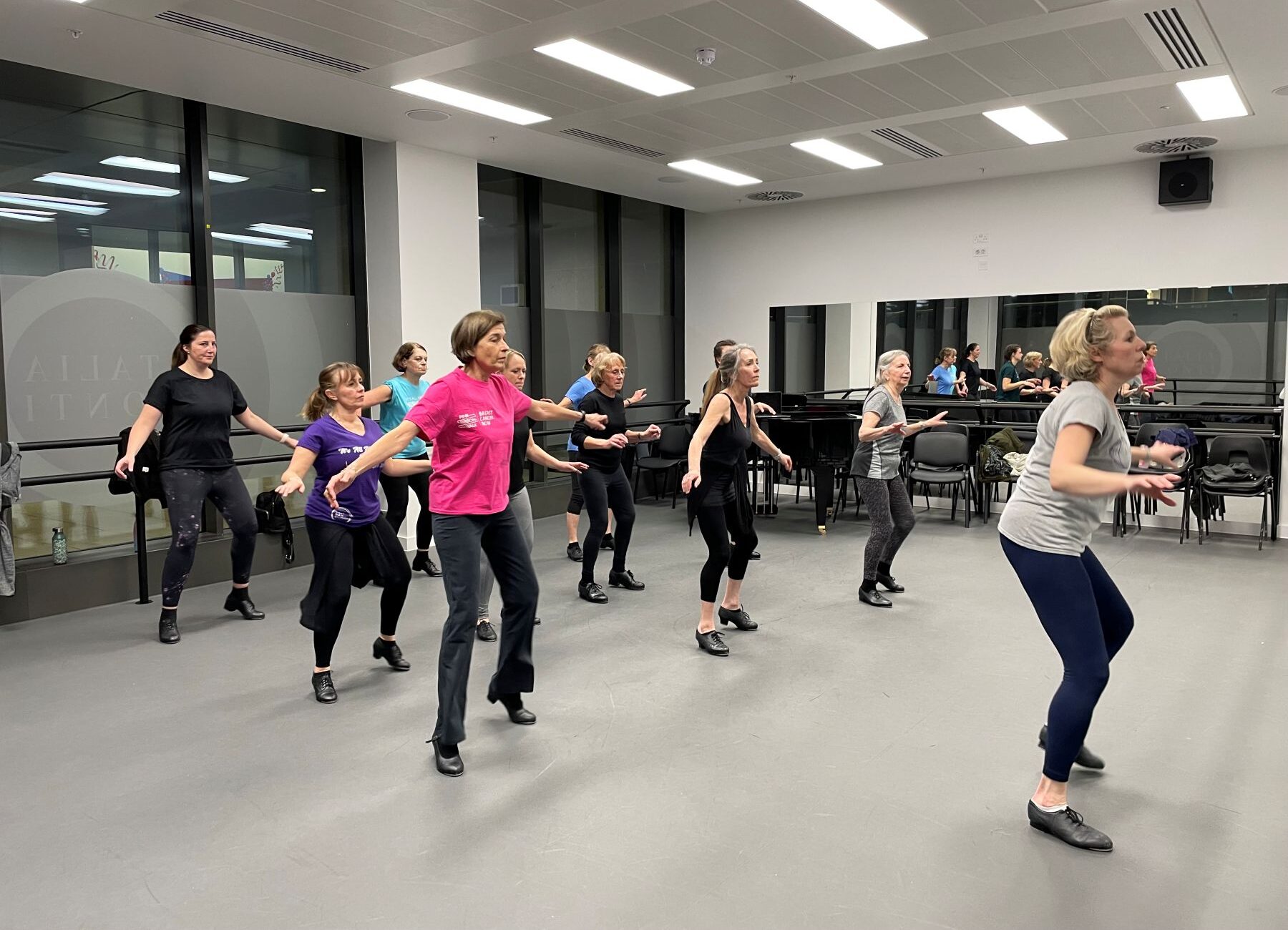 Advanced tap dance class Woking