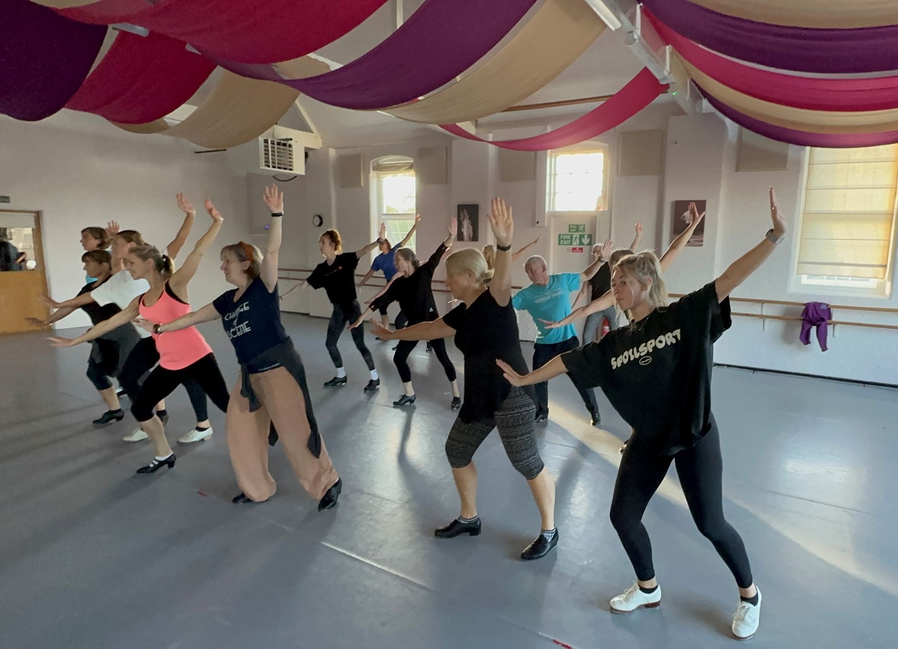 Adult tap dance class Woking