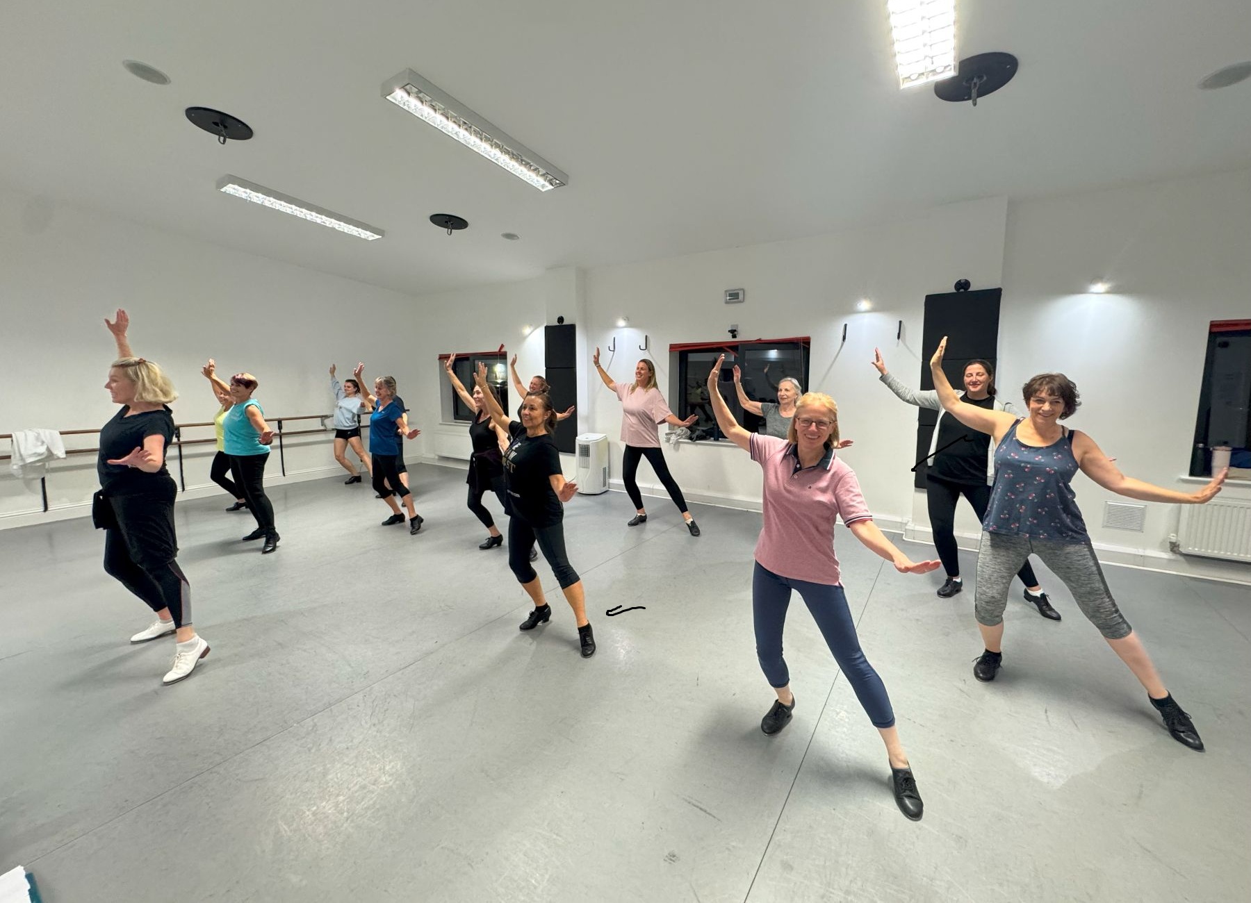 Advanced tap dance class adults Woking